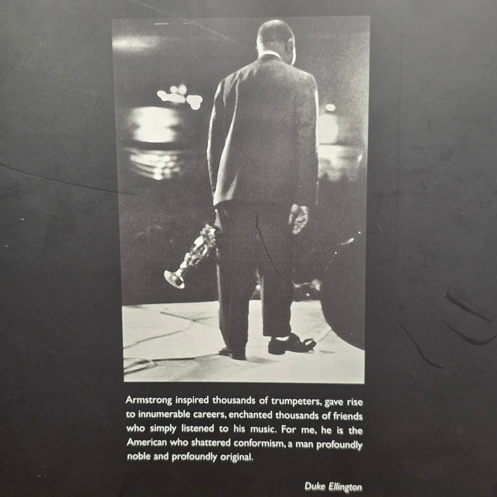 Louis Armstrong By Michel Boujut‎ Interview with Wynton Marsalis Hardcover Book